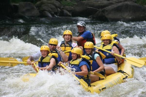 White water rafting in Gatlinburg